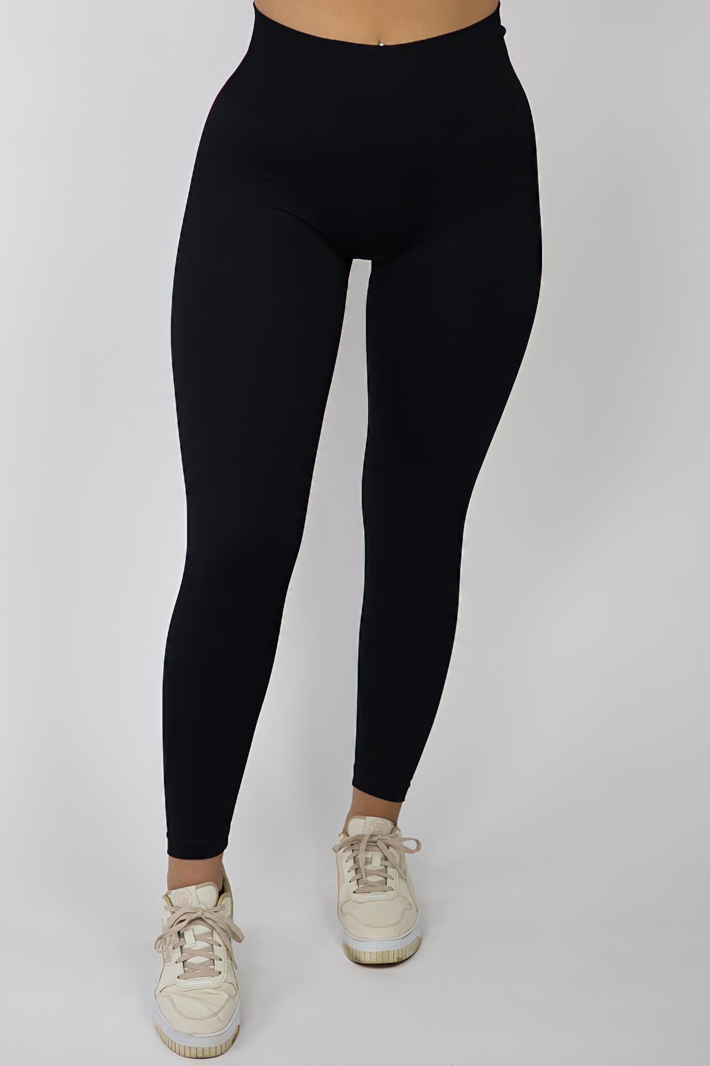 Solid Leggings - Schwarz